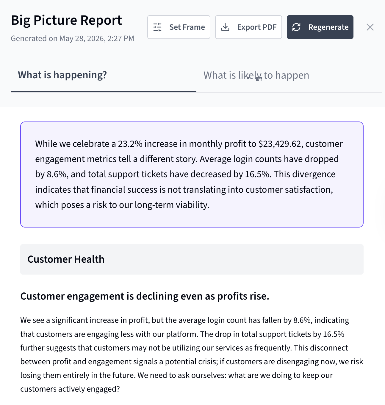 Transform Data into Compelling Business Narratives. – feature illustration