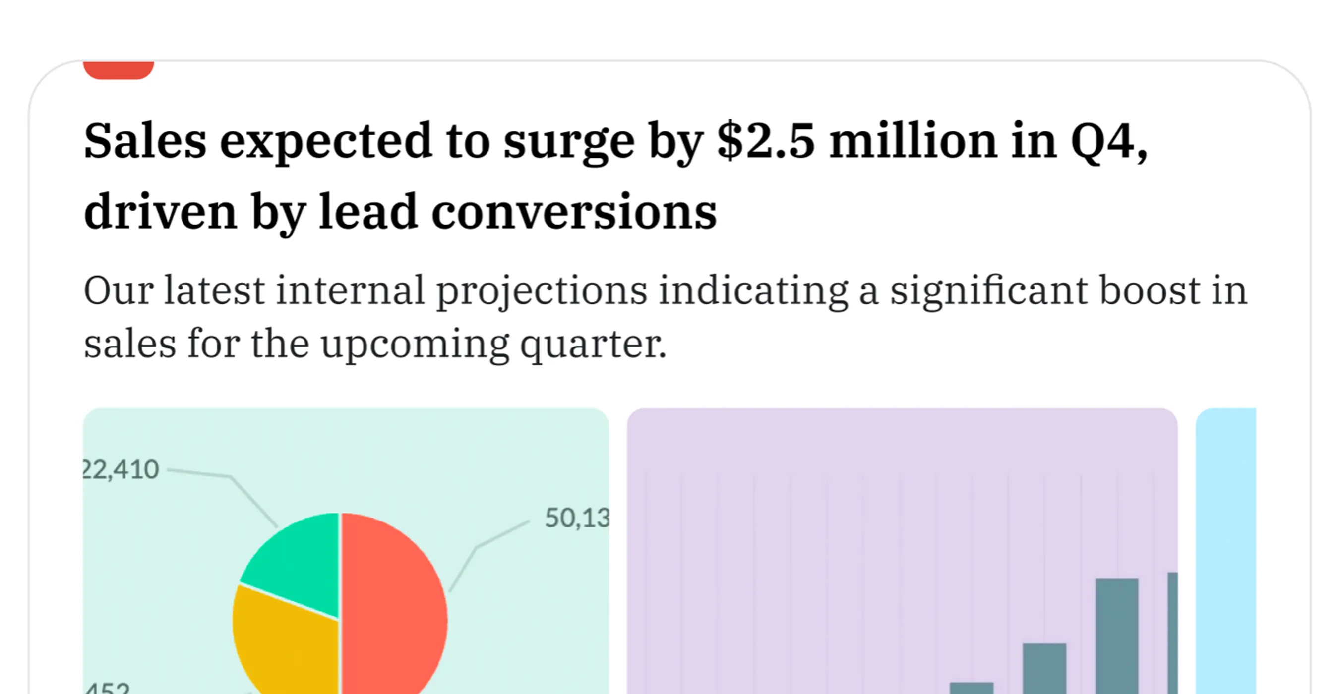 Auto-Generate Narrative-Driven Insights